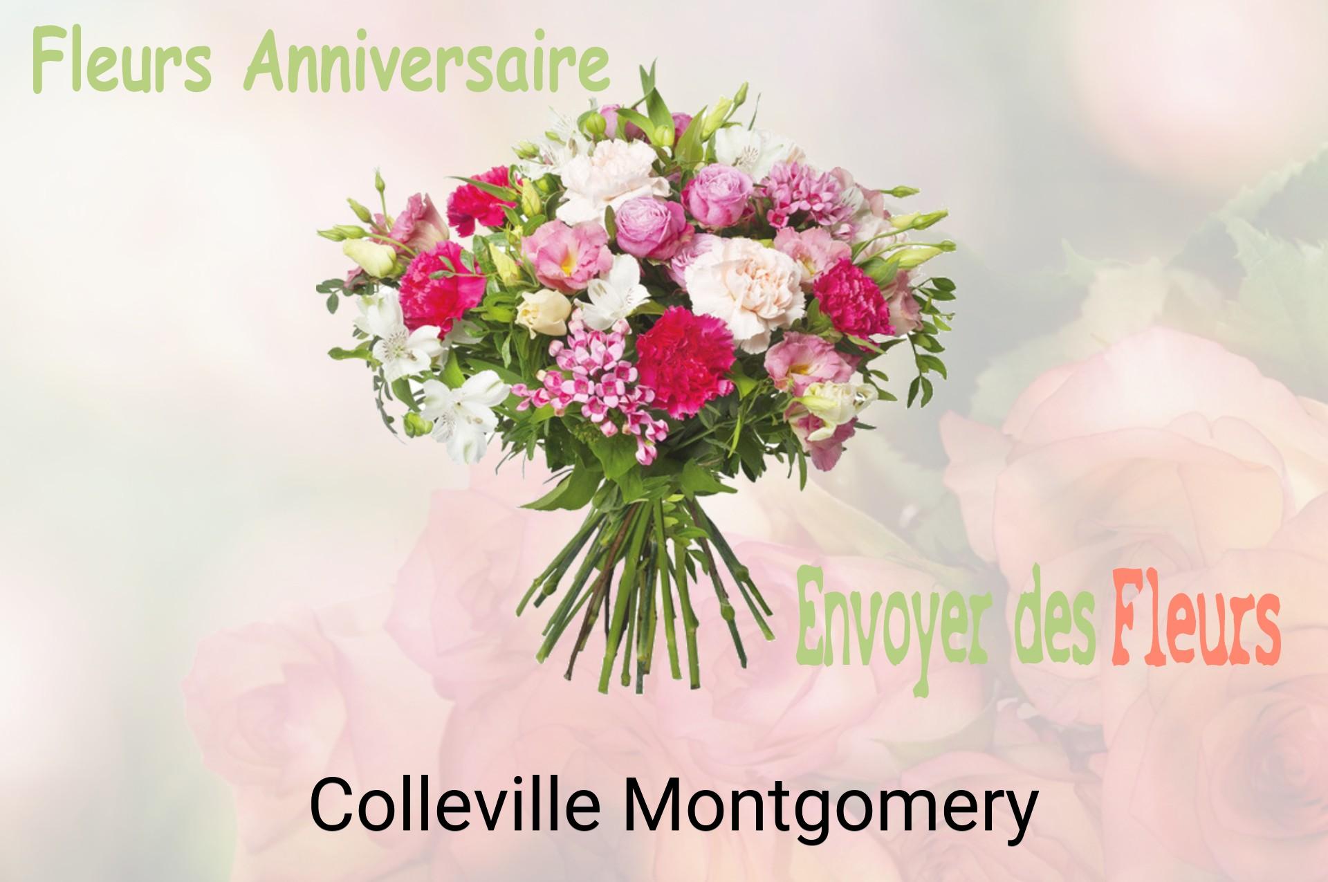 Bouquet de fleurs d’anniversaire livré à Colleville-Montgomery