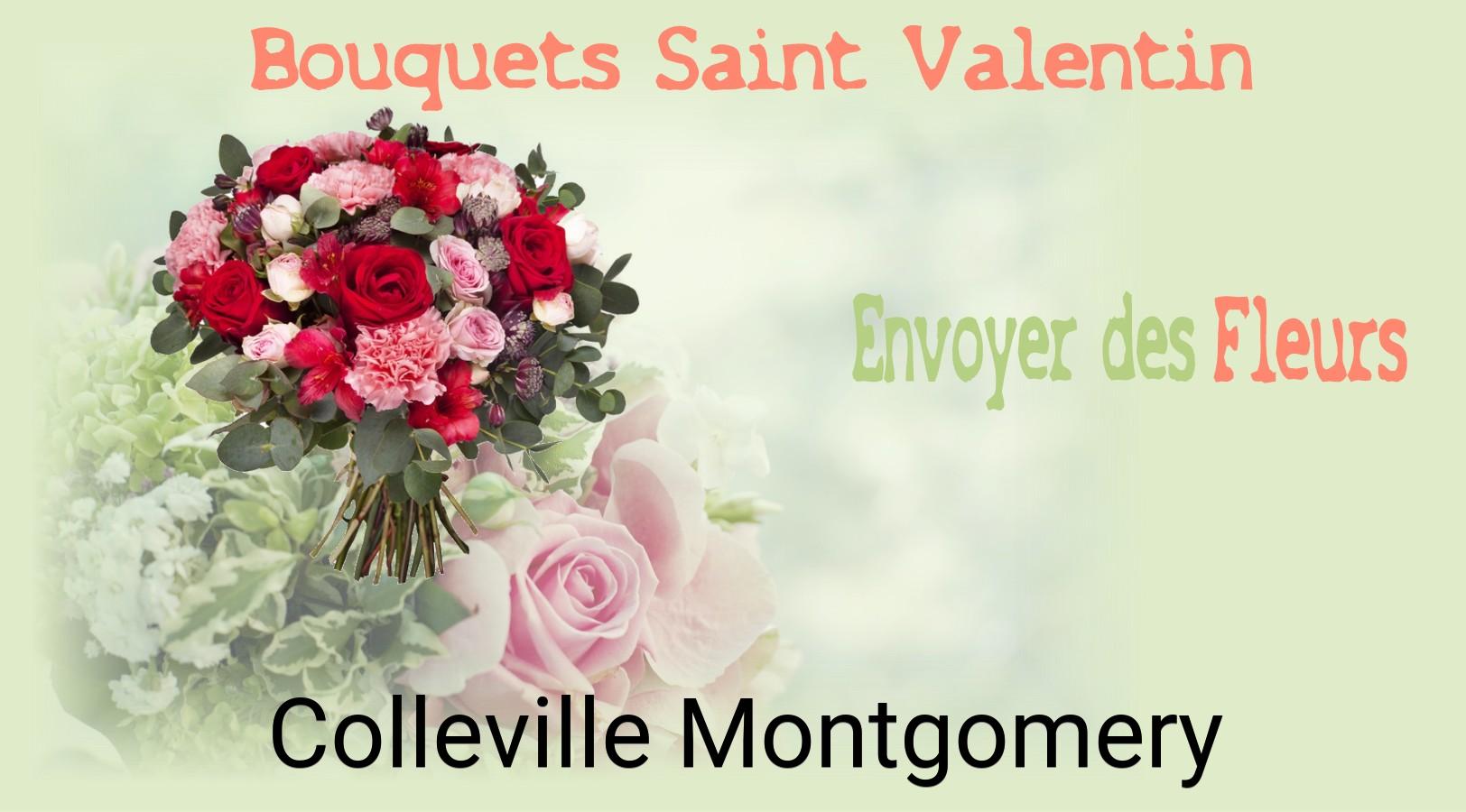 Roses de Saint-Valentin livrées à Colleville-Montgomery